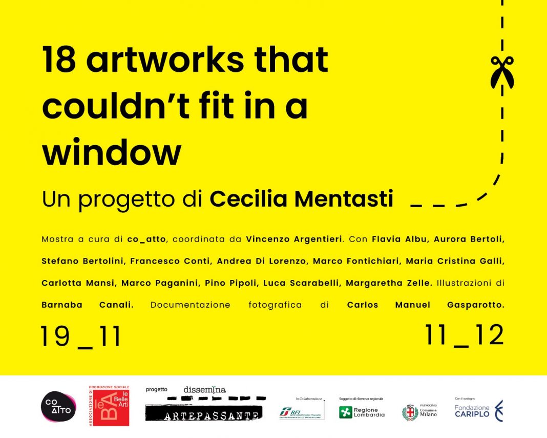 Cecilia Mentasti – 18 artworks that couldn’t fit in a windowhttps://www.exibart.com/repository/media/formidable/11/img/a70/Locandina-Orizzontale2-1068x854.jpg