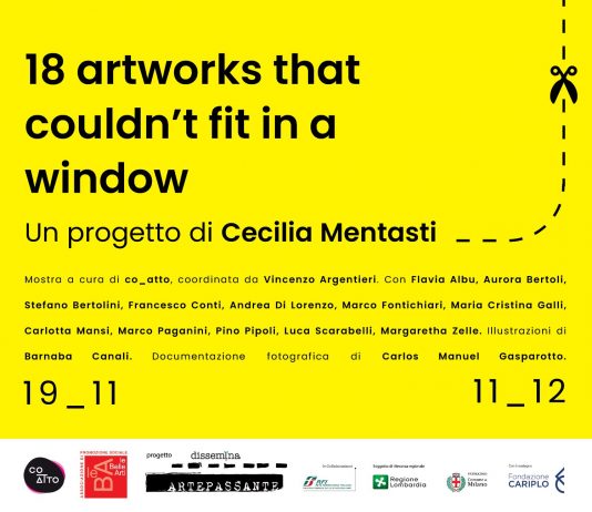 Cecilia Mentasti – 18 artworks that couldn’t fit in a window