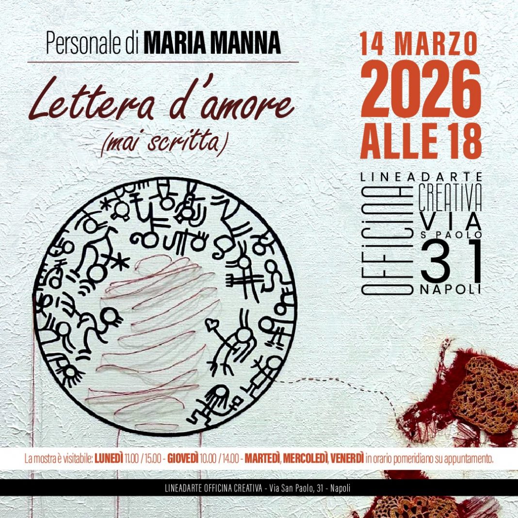 Maria Manna – Lettere d’amore (mai scritte) – Lettere dipinte / Lettere cucitehttps://www.exibart.com/repository/media/formidable/11/img/a86/Lettere-dipinte-Lettere-cucite--1068x1068.jpeg