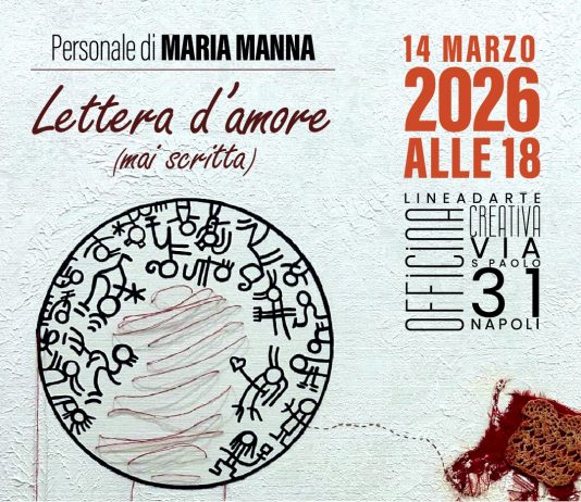Maria Manna – Lettere d’amore (mai scritte) – Lettere dipinte / Lettere cucite