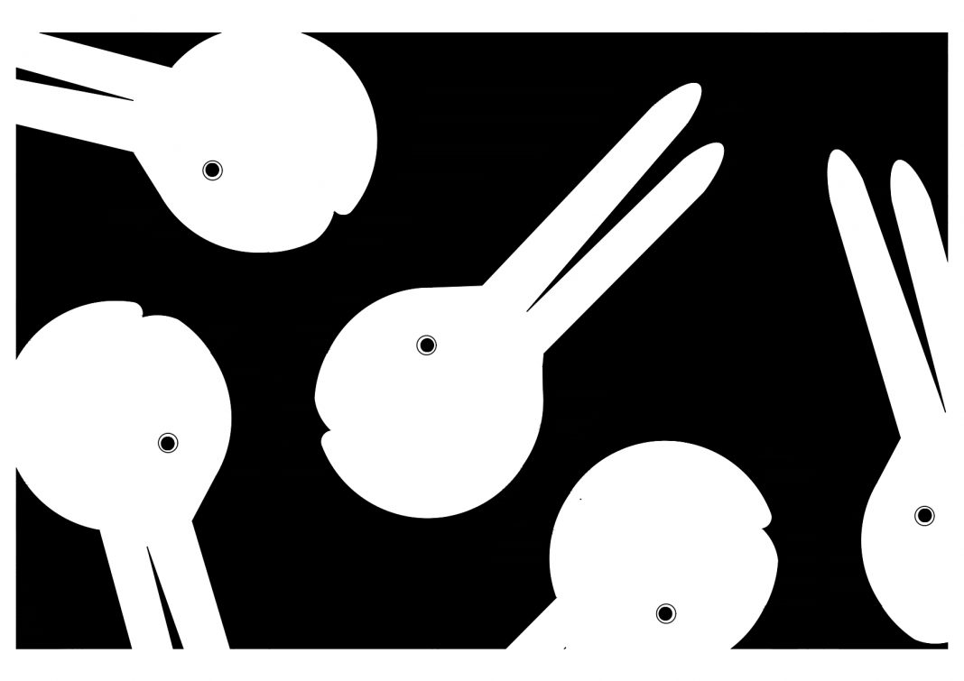 Franco Gazzarri -STRANI ANELLI: ANATRE O LEPRI, GENI E METAGENI, TASSELLAZIONI E ALTROhttps://www.exibart.com/repository/media/formidable/11/img/a8c/ANATRA_LEPRE__2025_page-0001-1068x755.jpg