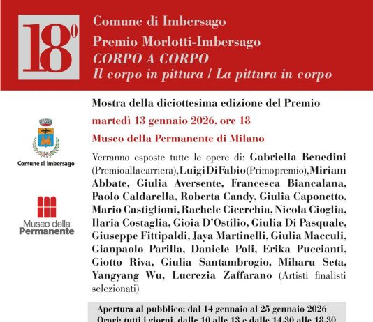 Premio Morlotti – XVIII Edizione – Corpo a corpo – Il corpo in pittura / La pittura in corpo