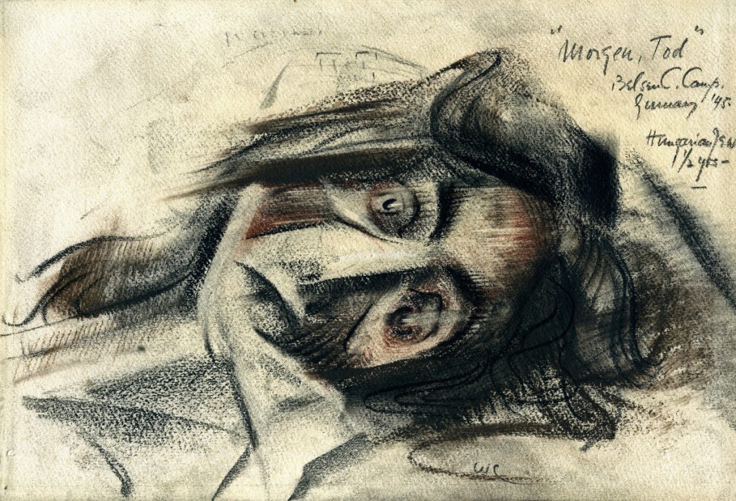 William Congdon – In The Death of One. Artista e ambulanziere nell’inferno di Bergen-Belsen/maggio 1945https://www.exibart.com/repository/media/formidable/11/img/b04/Morgen-Tod-1068x727.jpg