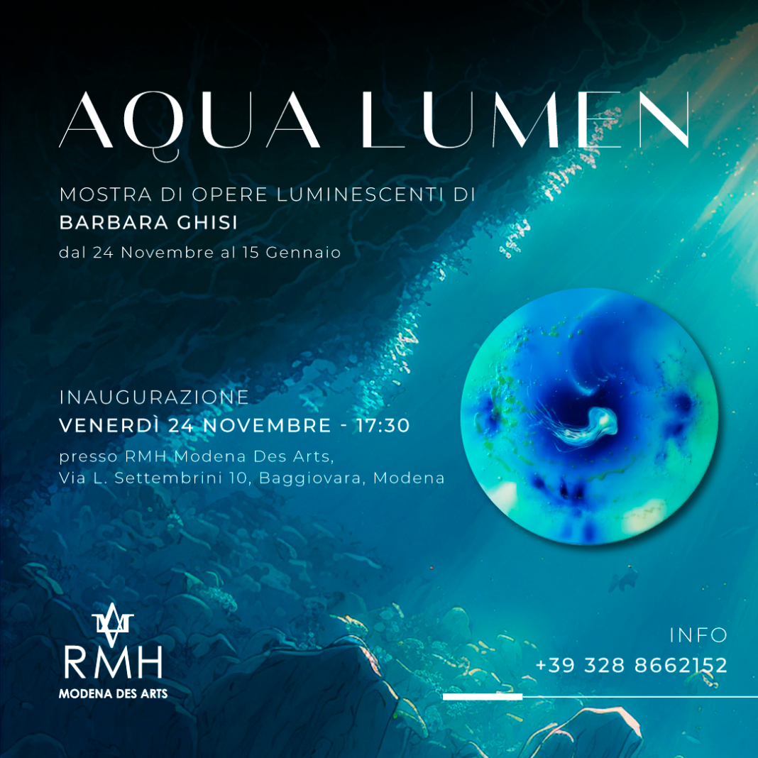 AQUA LUMEN ALL’RMH DES ARTShttps://www.exibart.com/repository/media/formidable/11/img/b40/398978715_6796835260412537_5398424862103578364_n-1068x1068.png