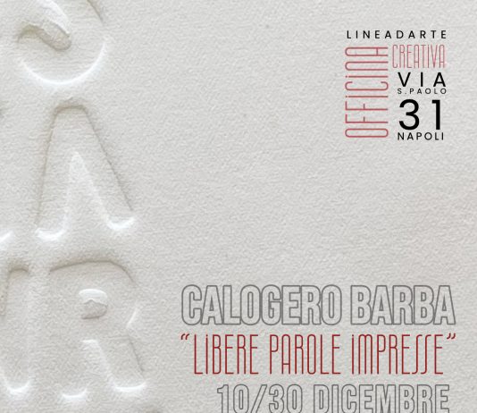 Calogero Barba – Libere Parole Impresse