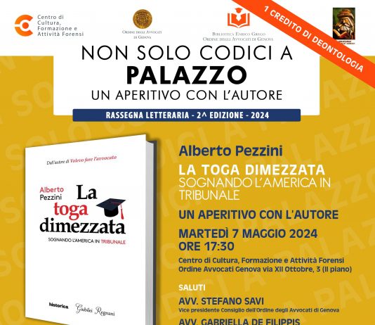 Non solo Codici a Palazzo – Un aperitivo con l’autore Alberto Pezzini
