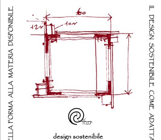 Il design sostenibile come adattamento della forma alla materia disponibile