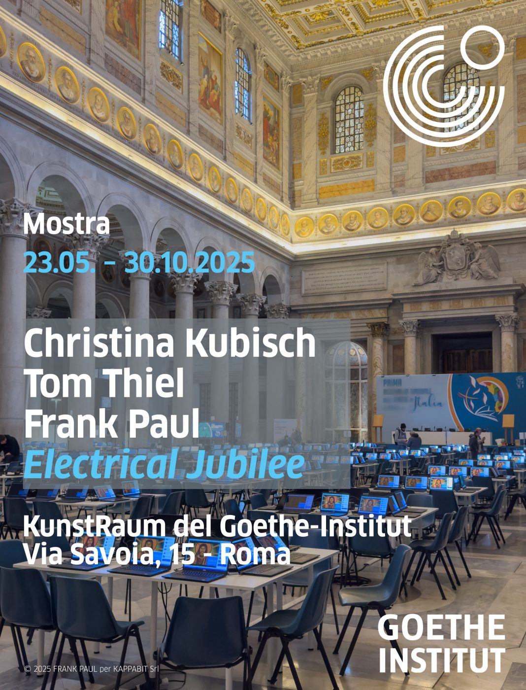 Electrical Jubilee – Christina Kubisch, Tom Thiel, Frank Paulhttps://www.exibart.com/repository/media/formidable/11/img/be8/Electrical-Jubilee-per-la-stampa_verticale-1068x1400.jpg