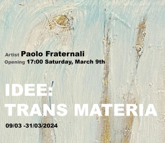 Paolo Fraternali – IDEE: TRANS MATERIA