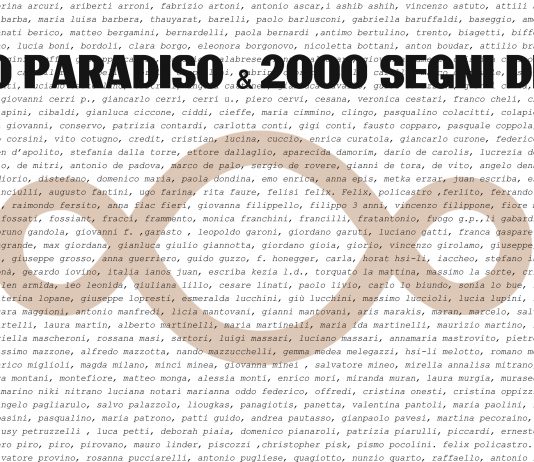 Terzo paradiso & 2000 segni di Pace
