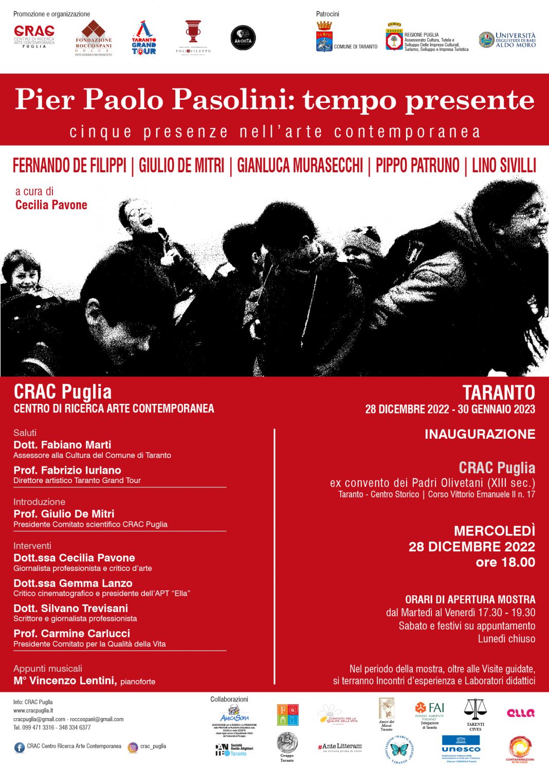 Pier Paolo Pasolini: tempo presente. Cinque presenze nell’arte contemporaneahttps://www.exibart.com/repository/media/formidable/11/img/c2f/MANIFESTO-1068x1495.jpg