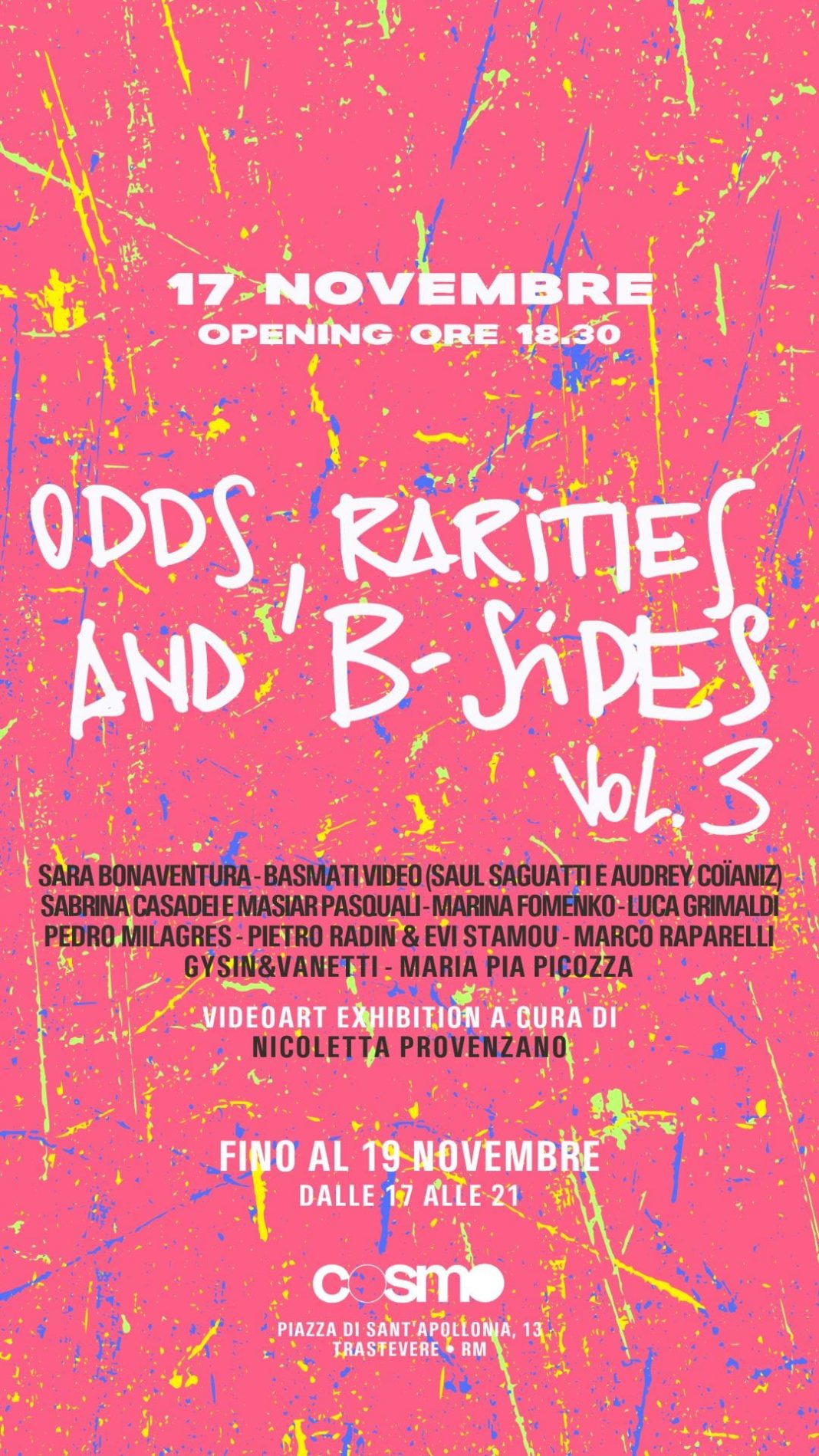 Odds, rarities and B-sides Vol.3https://www.exibart.com/repository/media/formidable/11/img/c3e/Locandina-Odds-rarities-and-B-sides_indirizzo-1068x1899.jpeg