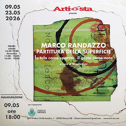 Marco Randazzo – Partitura della Superficie. La tela come spartito, il gesto come nota