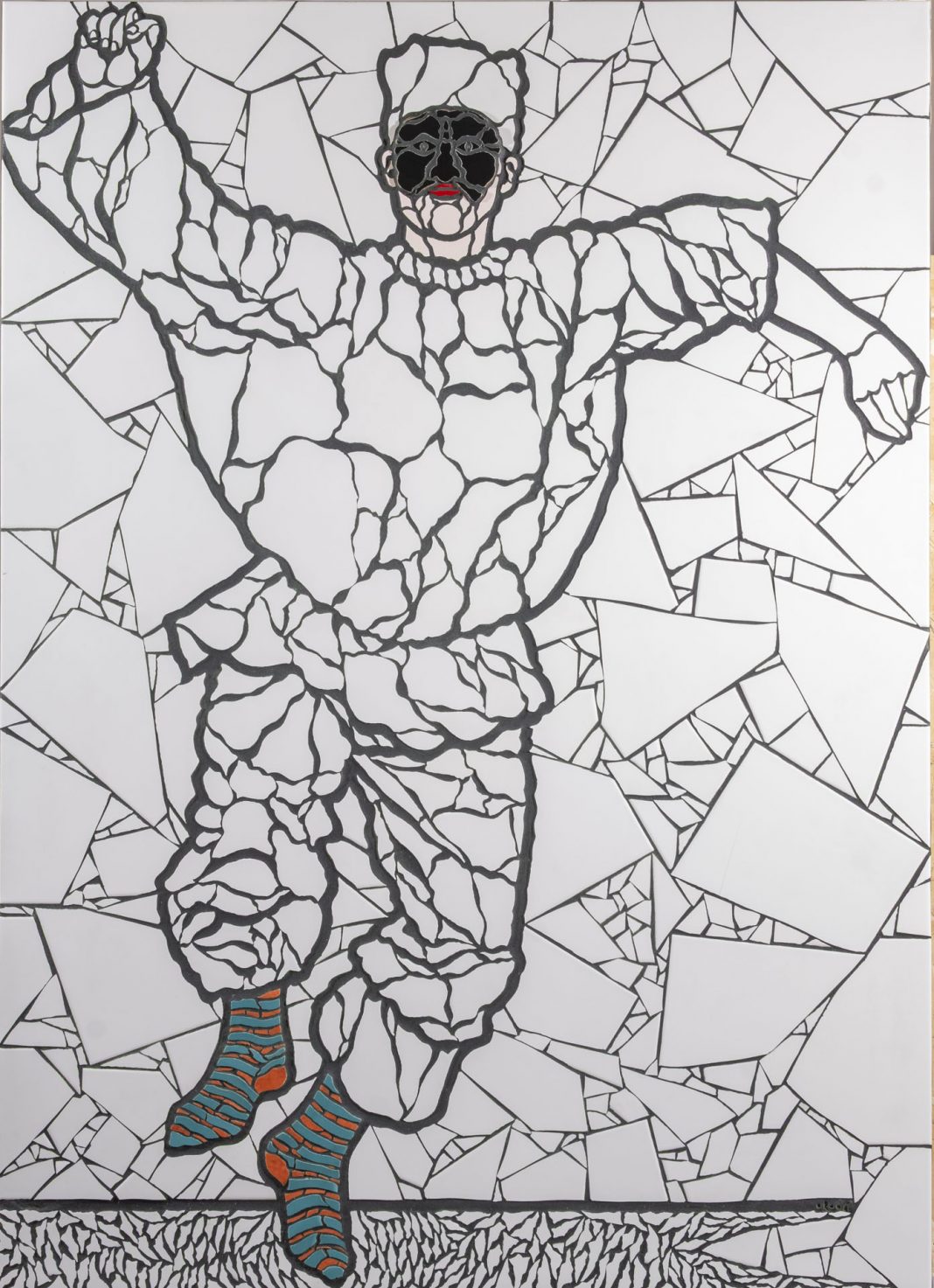 Pulcinella c’est moi. Omaggio a Pino Pascalihttps://www.exibart.com/repository/media/formidable/11/img/c4d/Pulcinella-cest-moi.-Omaggio-a-Pino-Pascali.-Mosaico-ceramico-su-pannello.-Cm-125x90.-2025-1068x1473.jpg