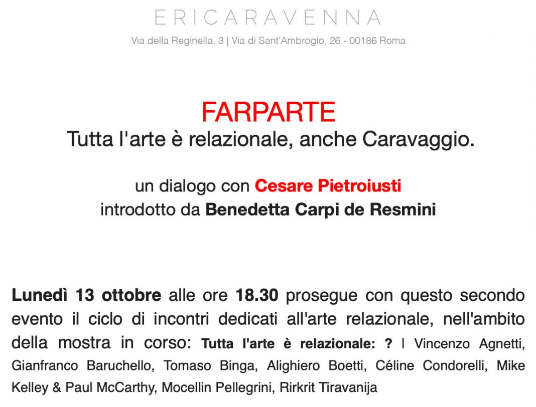 Farparte. Tutta l’arte è relazionale, anche Caravaggiohttps://www.exibart.com/repository/media/formidable/11/img/c57/ITA-1068x812.jpg