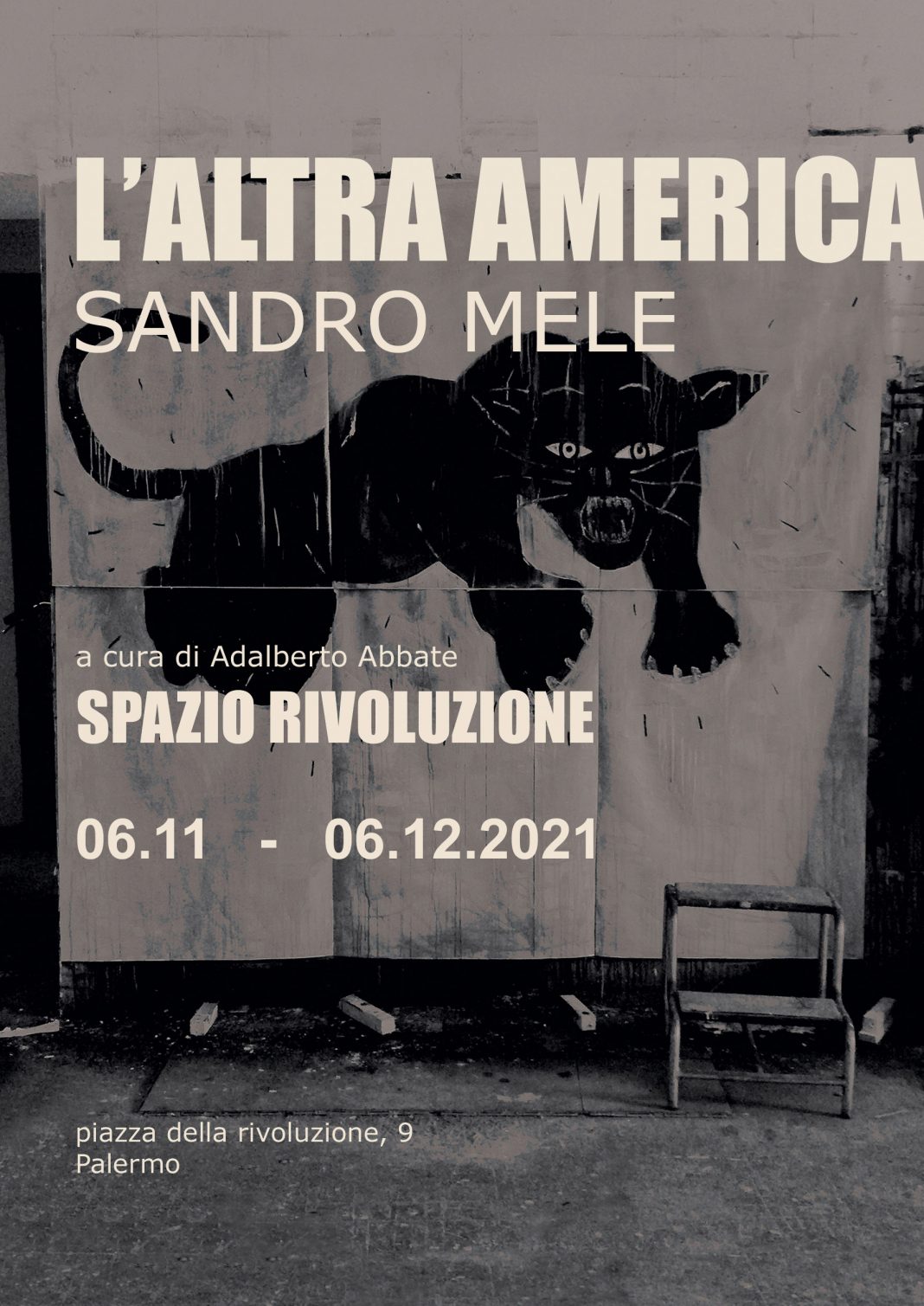 Sandro Mele – L’altra Americahttps://www.exibart.com/repository/media/formidable/11/img/c72/SANDRO-MELE-LALTRA-AMERICA-Spazio-rivoluzione-Palermo-1068x1509.jpg