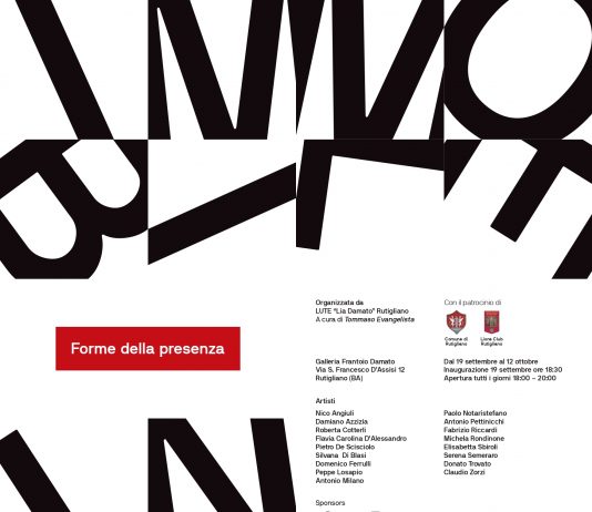 Immobile in cammino. Forme della presenza