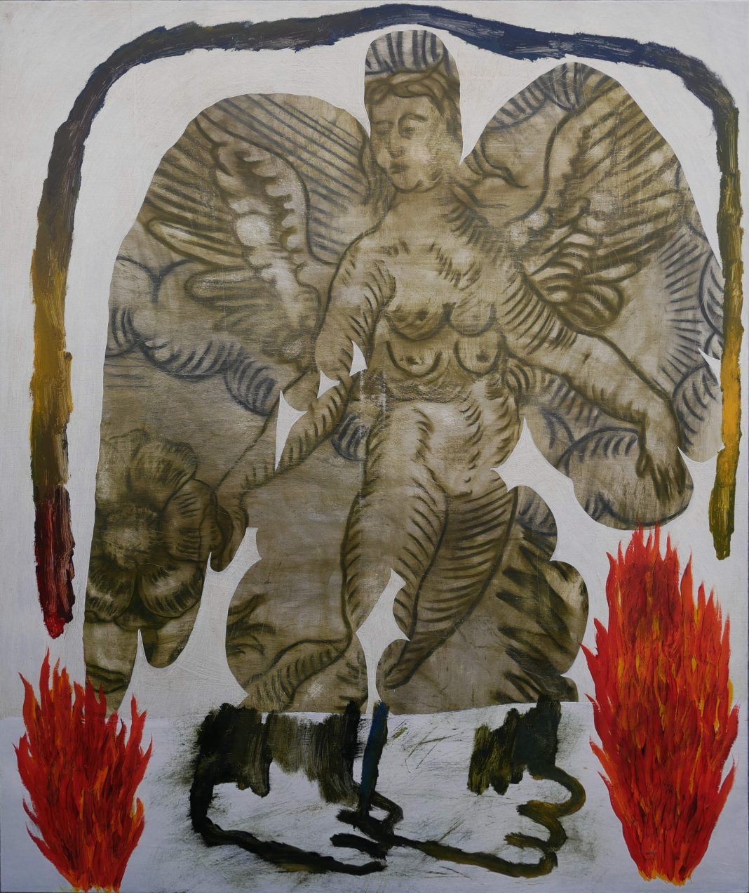 Matteo Giuntini – Natura Prepotentehttps://www.exibart.com/repository/media/formidable/11/img/c83/Cinzio-La-vanità-si-paga-M.Giuntini-cm-120x-100-tecnica-mista-su-tela-3-1068x1272.jpg