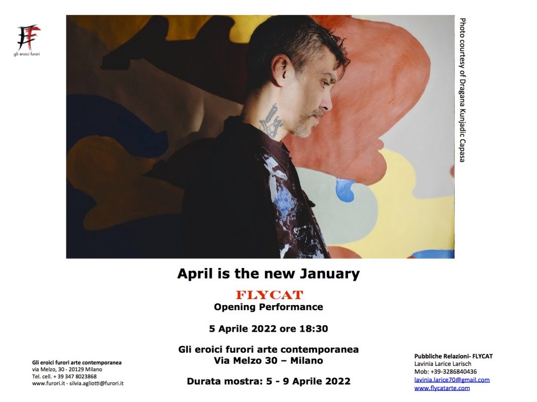 Flycat – April is the new Januaryhttps://www.exibart.com/repository/media/formidable/11/img/ca0/1-INVITO-FLYCAT-APRIL-IS-THE-NEW-JANUARY-1068x801.jpg