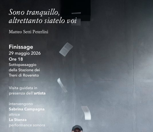 Sono tranquillo, altrettanto siatelo voi