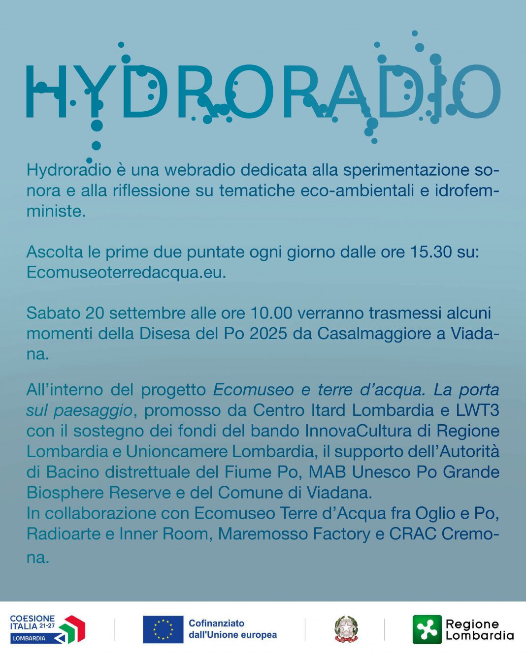 Messa in Onda HydroRadiohttps://www.exibart.com/repository/media/formidable/11/img/cd4/locandina-1068x1335.jpg