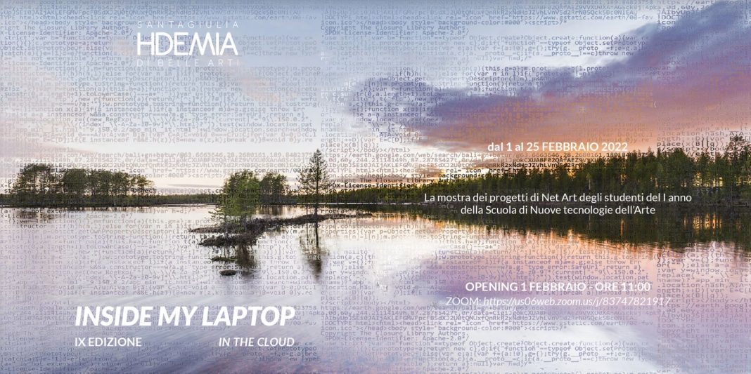 Inside my laptop – In the cloud IX edizione dal 1 al 25 febbraio 2022https://www.exibart.com/repository/media/formidable/11/img/cd6/invito_inside-my-laptop-1068x533.jpg