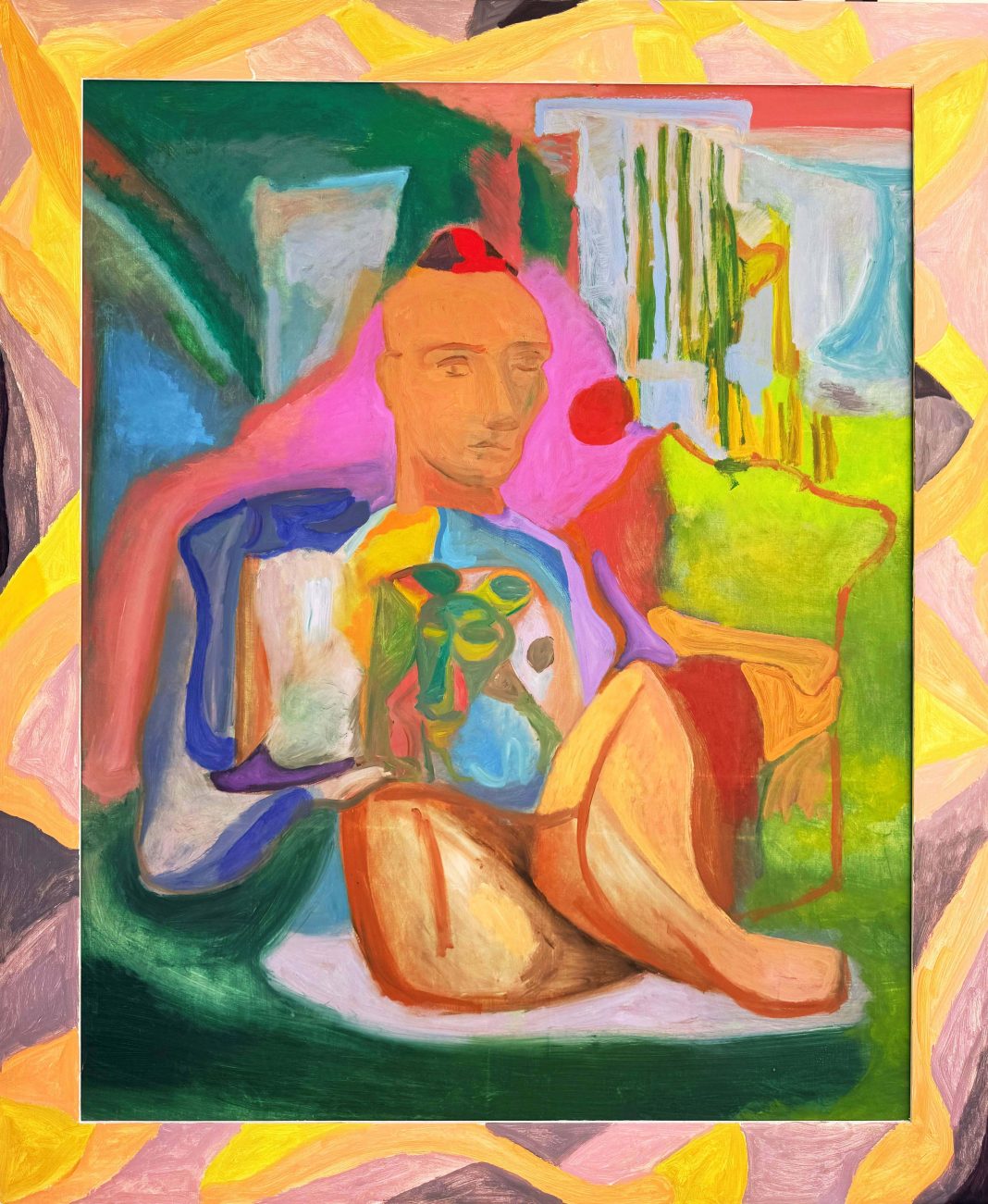Sandro Chia – Maschere attualihttps://www.exibart.com/repository/media/formidable/11/img/cda/Sandro-Chia-Uomo-seduto-con-cane-e-cappello-1989-olio-su-tela-cm-175x144-1068x1301.jpg