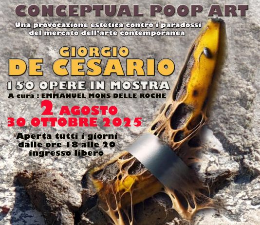 Giorgio De Cesario – Conceptual Poop Art