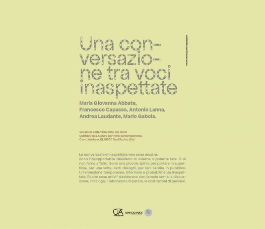 Una conversazione tra voci inaspettate Una conversazione tra voci inaspettate