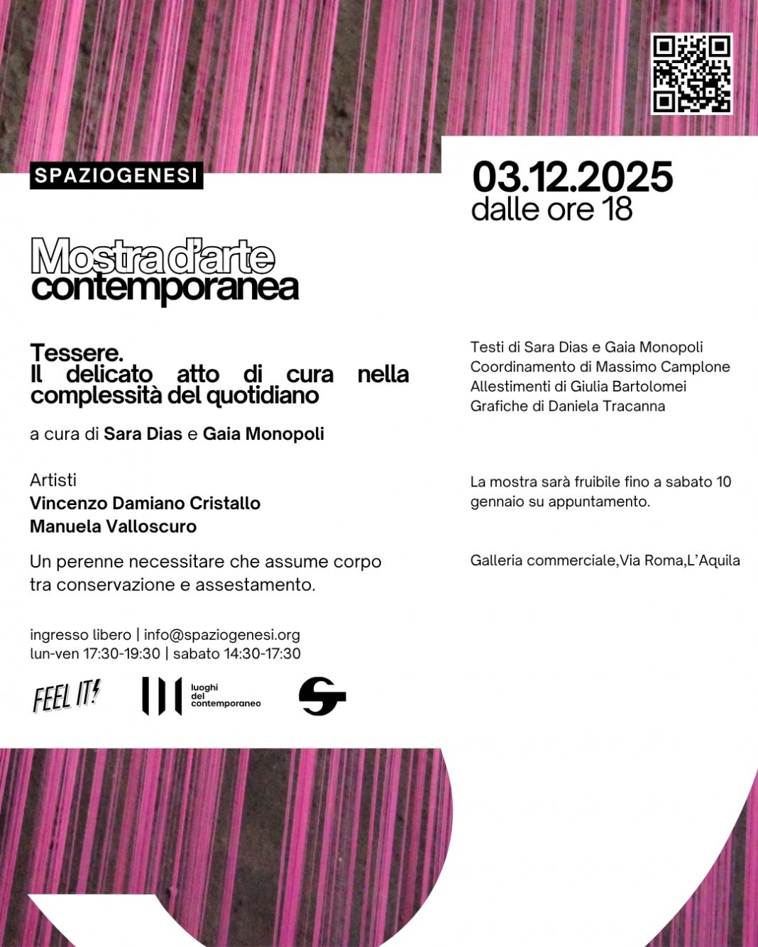 Tessere. Il delicato atto di cura nella complessità del quotidianohttps://www.exibart.com/repository/media/formidable/11/img/d14/locandina_tessere-1068x1335.jpeg