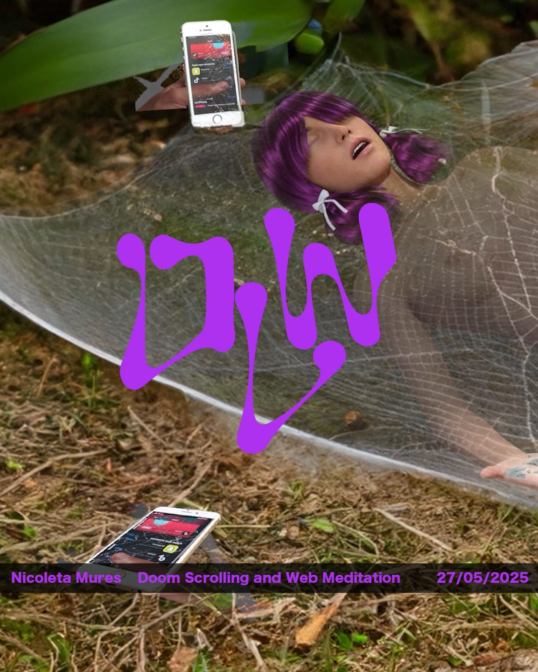 Nicoleta Mures – Doom Scrolling and Web Meditationhttps://www.exibart.com/repository/media/formidable/11/img/d17/DVW-Doom-Scrolling-and-Web-Meditation-Nicoleta-Mures-1068x1334.jpg