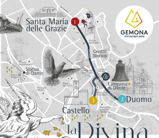 La Divina Gemona: 700 passi con Dante