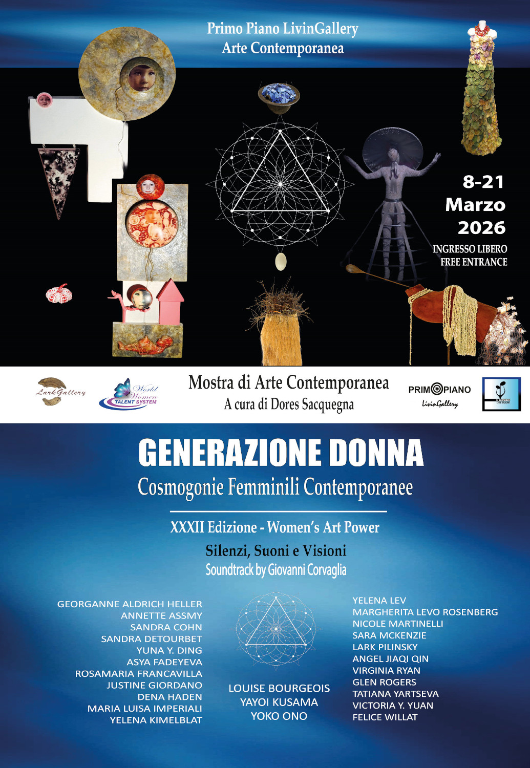 Generazione Donna: Cosmogonie Femminili Contemporaneehttps://www.exibart.com/repository/media/formidable/11/img/d3e/POSTER-B.jpg
