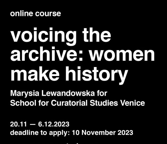 VOICING THE ARCHIVE: WOMEN MAKE HISTORY.