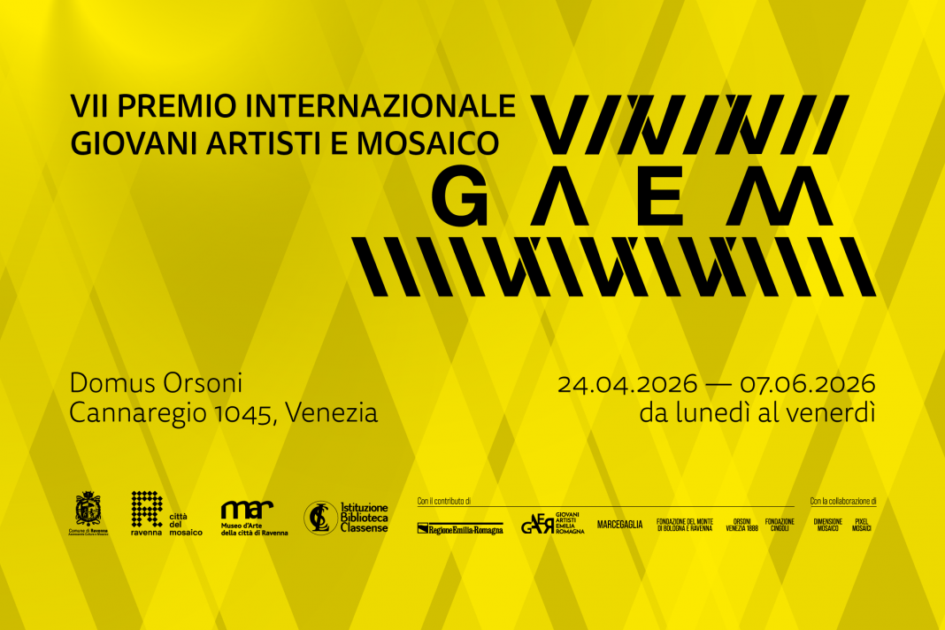 Premio GAeM – Giovani Artisti e Mosaicohttps://www.exibart.com/repository/media/formidable/11/img/d7c/Premio-GAeM-Venezia-2026-1068x712.png