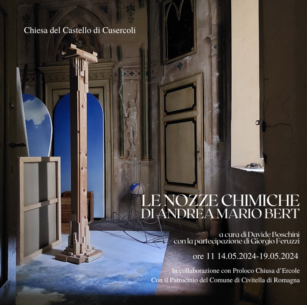 Andrea Mario Bert – LE NOZZE CHIMICHE DI ANDREA MARIO BERThttps://www.exibart.com/repository/media/formidable/11/img/d8f/2-1068x1059.png
