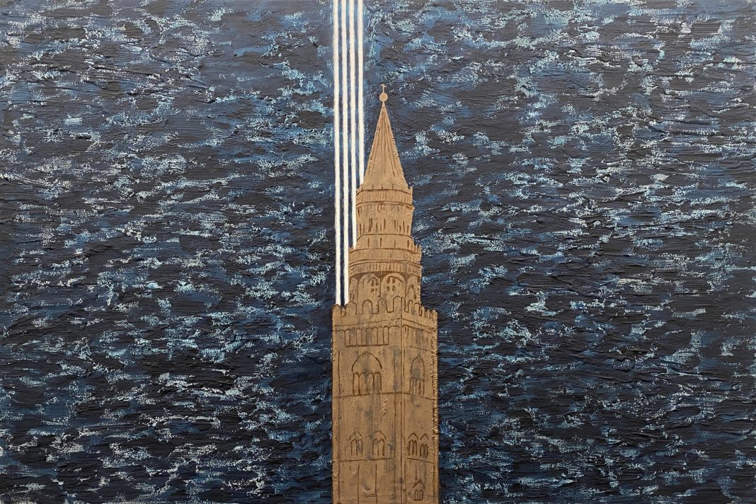 EMILIO FERRO – What will be next?https://www.exibart.com/repository/media/formidable/11/img/d91/Emilio-Ferro-A-study-for-the-project-Torrazzo-of-Cremona-2023-Painting-121x80cm-_-web-1068x712.jpg