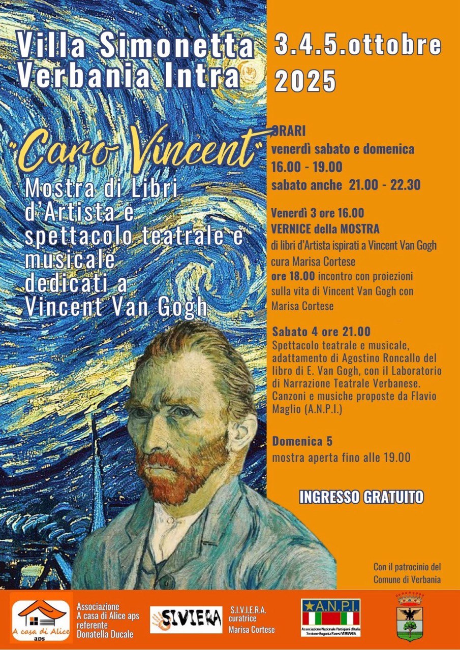 Caro Vincent – Mostra di Libri d’artista e spettacolo teatrale e musicale dedicati a Vincent Van goghhttps://www.exibart.com/repository/media/formidable/11/img/dae/Van-Gogh-locandina-3-4-5-ottobre-2025.jpg
