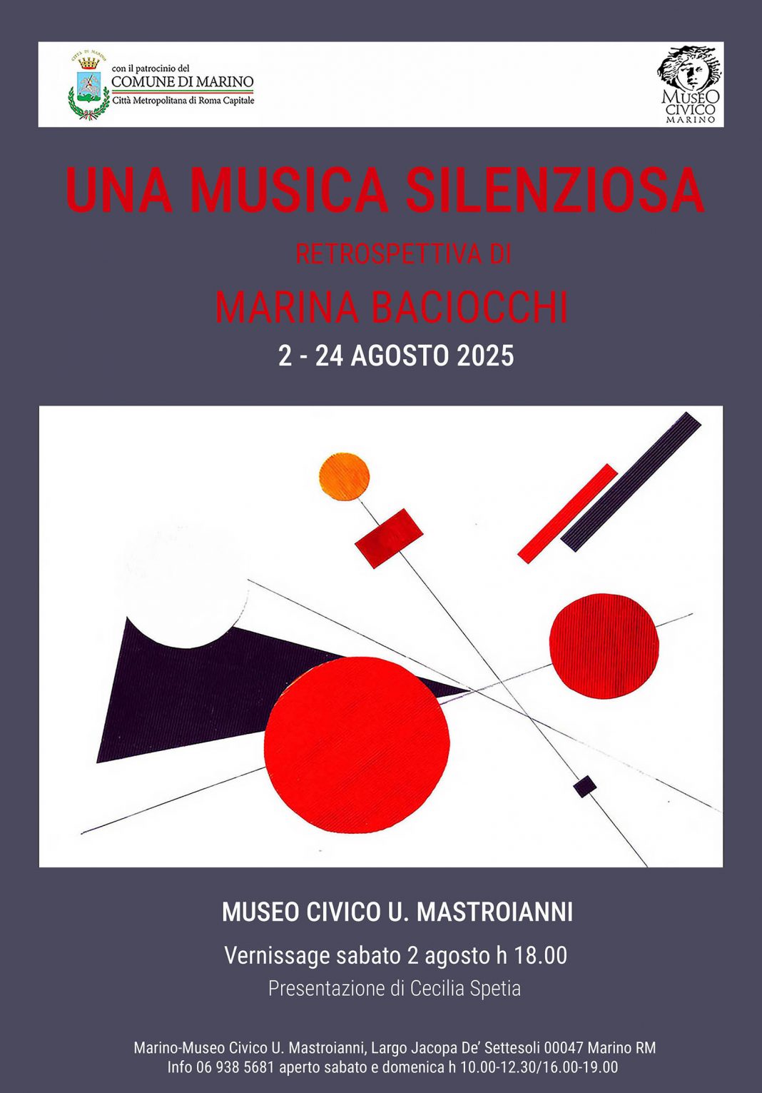 Marina Baciocchi – Una musica silenziosahttps://www.exibart.com/repository/media/formidable/11/img/dca/locandina-Marina-Baciocchi-1068x1531.jpg