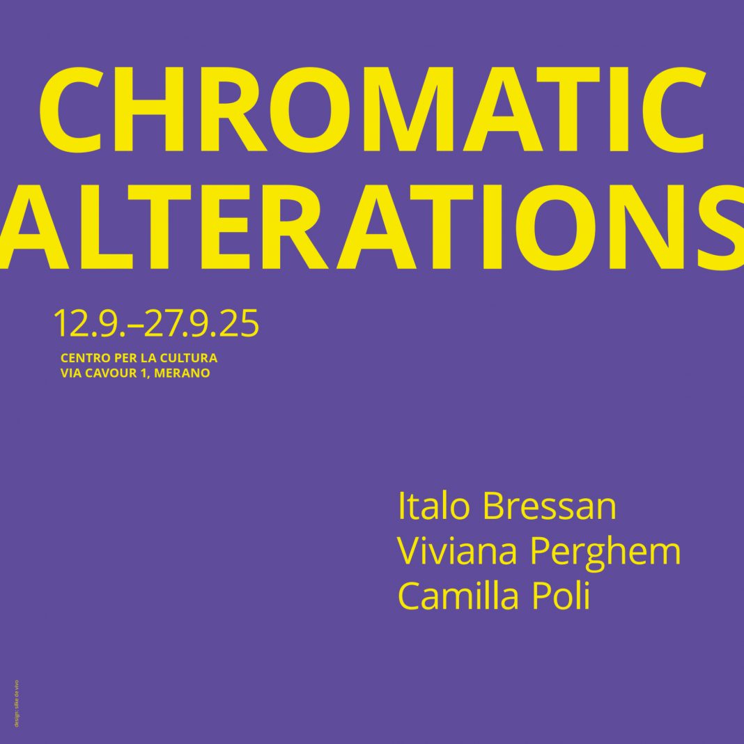 Italo Bressan – Viviana Perghem & Camilla Poli – CHROMATIC ALTERATIONShttps://www.exibart.com/repository/media/formidable/11/img/deb/CHROMATIC-ALTERATIONS-1068x1068.jpg