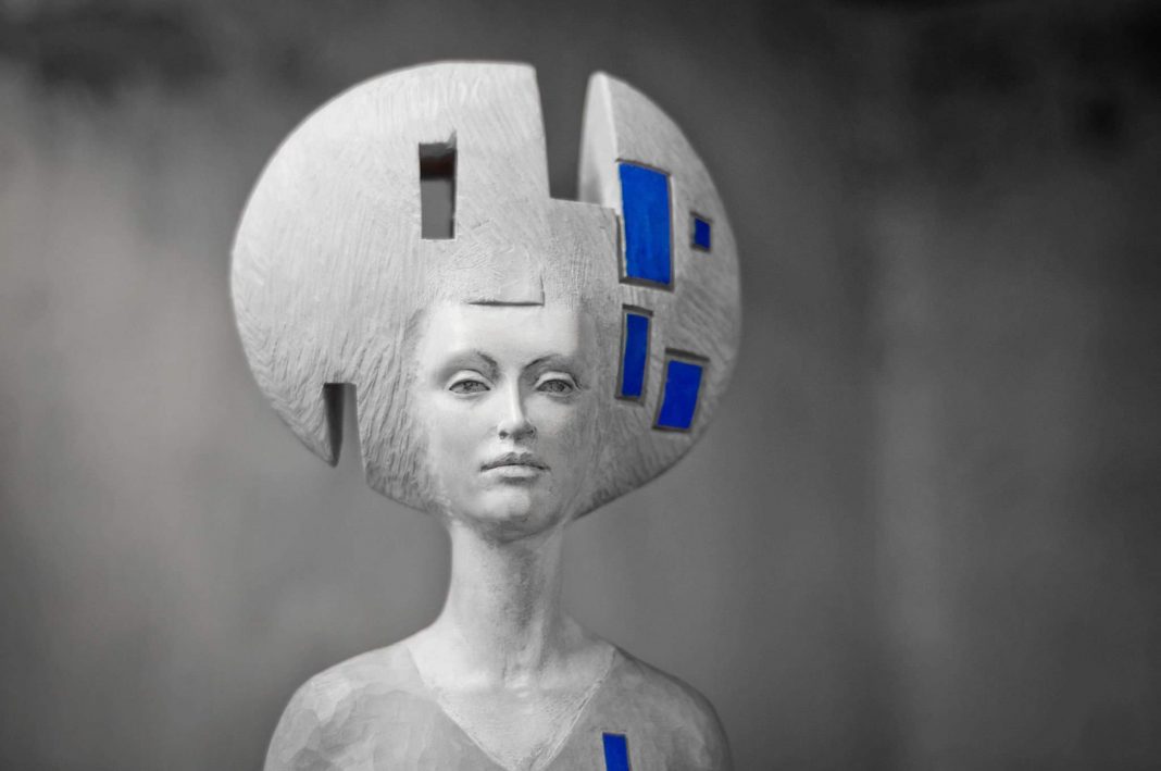 Milano Sculturahttps://www.exibart.com/repository/media/formidable/11/img/e0c/Fulvio-Borgogno-Il-Codice-2018-scultura-in-legno-di-tiglio-dipinto-con-colori-acrilici-h70-cm-1068x709.jpg