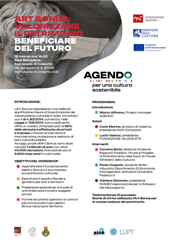 ART BONUS: VALORIZZARE IL PATRIMONIO, BENEFICIARE DEL FUTUROhttps://www.exibart.com/repository/media/formidable/11/img/e0d/1741793348779-0d943480-23f4-49b6-ad36-bf831a447497_1-1.jpg