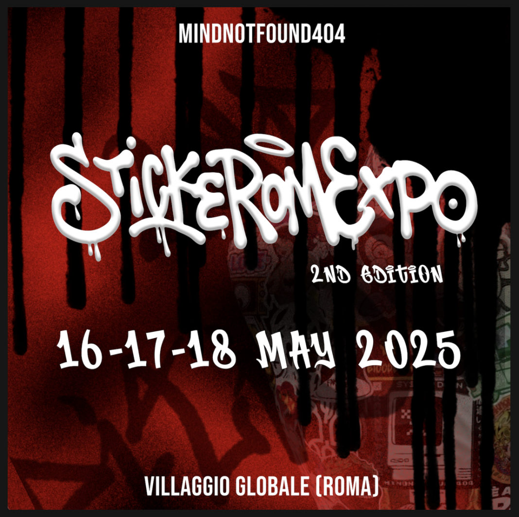 StickeROMExpo 2025 – 2nd Editionhttps://www.exibart.com/repository/media/formidable/11/img/e0d/Schermata-2025-04-01-alle-12.32.36-1068x1064.png