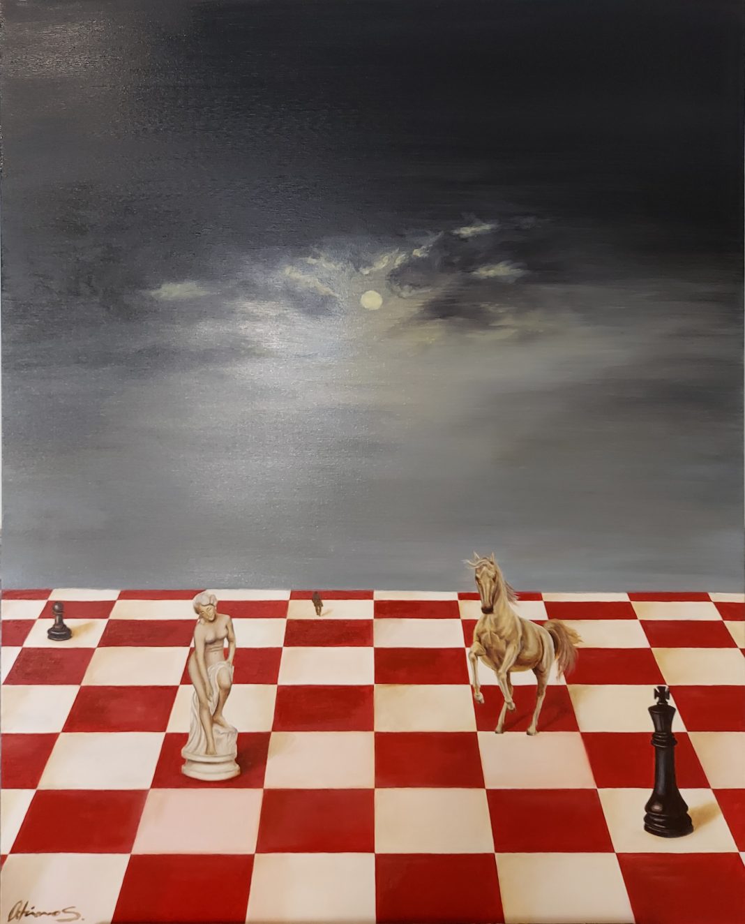 Adriano Segarellihttps://www.exibart.com/repository/media/formidable/11/img/e3a/adrianosegarelliLa-metamorfosi-del-dinamismo-2023_Olio-su-tela_-cm-80-×-100.jpeg-1068x1324.jpg