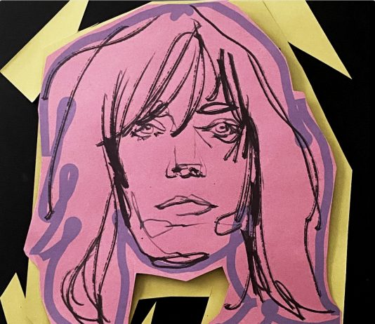 Paolo Pagani – Rockstar Portraits: upcycled paperplay