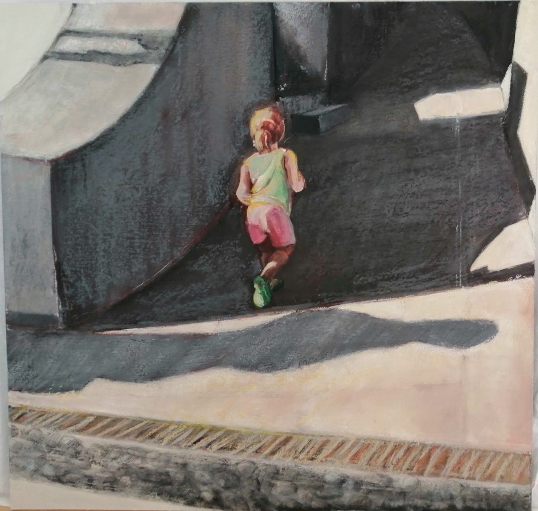 Mariateresa Carbonato – Spazi, segni e colori della vitahttps://www.exibart.com/repository/media/formidable/11/img/e5d/202037-correre-speranza-o.su-tav.85x90-1068x1014.jpg