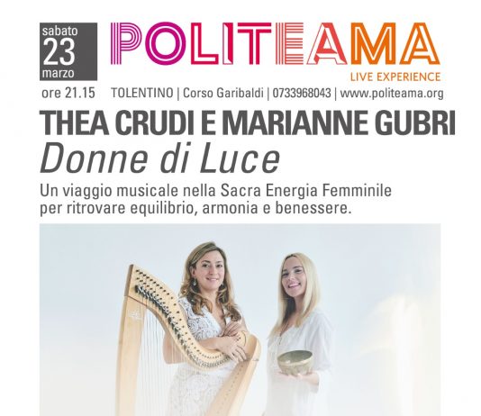 Donne di Luce: Thea Crudi e Marianne Gubri in concerto