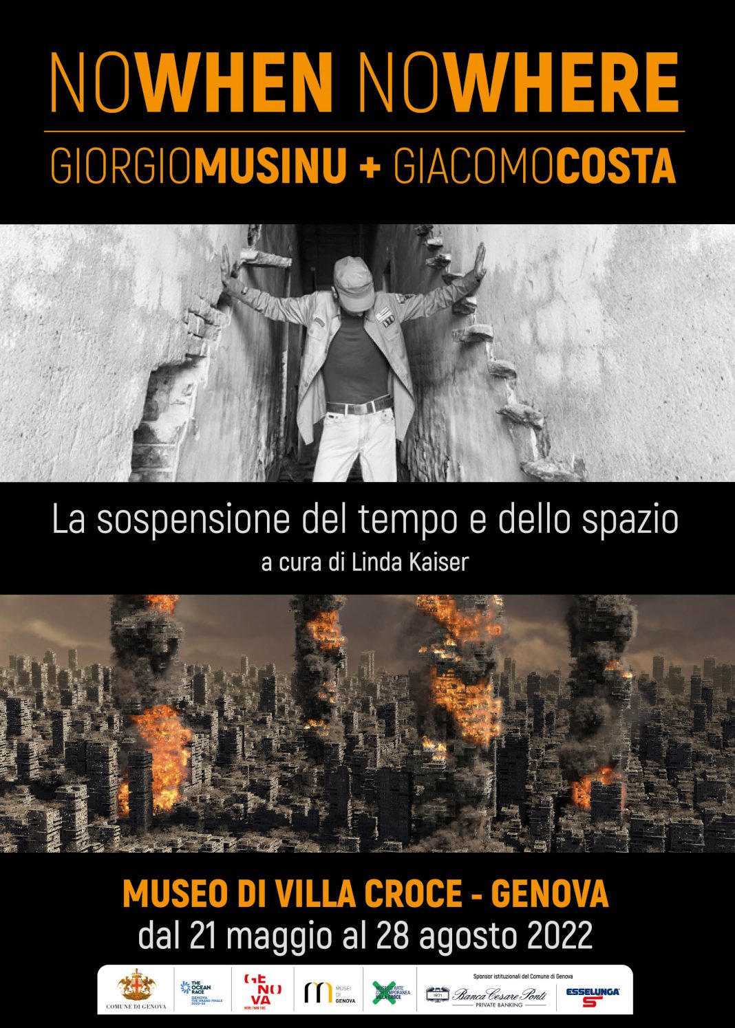 Giorgio Musinu / Giacomo Costa – Nowhen Nowhere. La sospensione del tempo e dello spaziohttps://www.exibart.com/repository/media/formidable/11/img/e91/NOWHEN-NOWHERE-MusinuCosta-2022-Manifesto-100x140-1068x1495.jpg