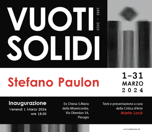 Stefano Paulon – Vuoti Solidi 1993-2023