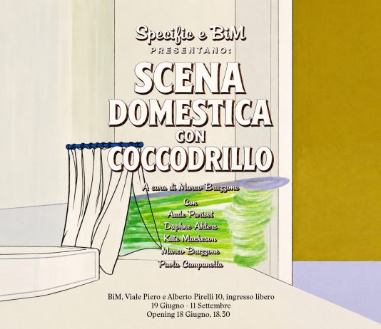 Marco Bruzzone – Scena domestica con coccodrillo